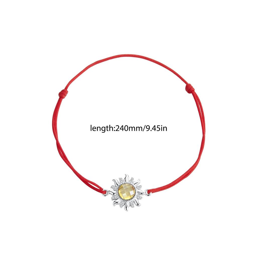 WOSTU 925 srebro bransoletka dla par słońce i księżyc dla pary codzienna impreza randkowa prezent idealna piękna biżuteria