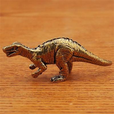 Dinosaur Small Retro Play Gift Desktop Decoration Small Dinosaur Metal Ornaments Crafts