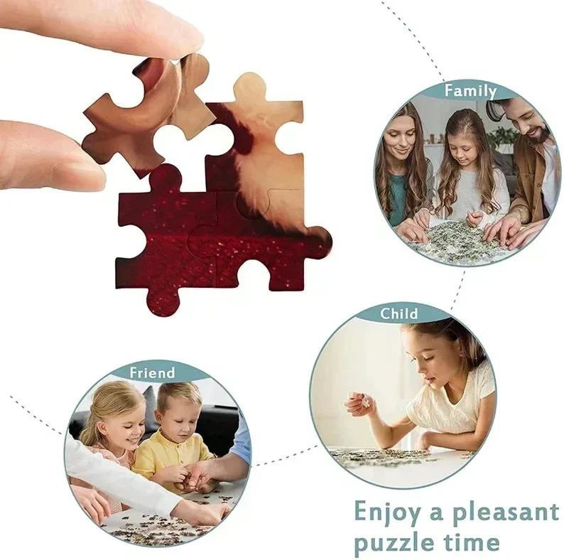 500pcs/Puzzle Game for Endurance And Logic Training - Exquisite Puzzle - (Forest Edge Bear) Suitable for Living Room Decoration, Wedding Home Setup, G