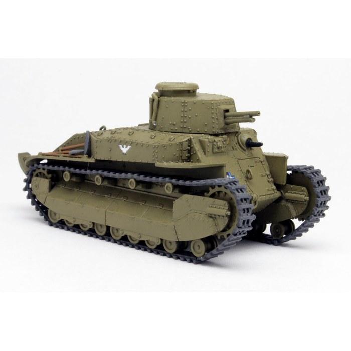 PLATZ Girls Und Panzer Movie Type 89 Medium Tank Kai Model Duck Team 1/72 Scale 80mm Plastic Model GP72-13 Molded Color