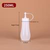 ZISIZ Plastic Squeeze Sauce Bottle