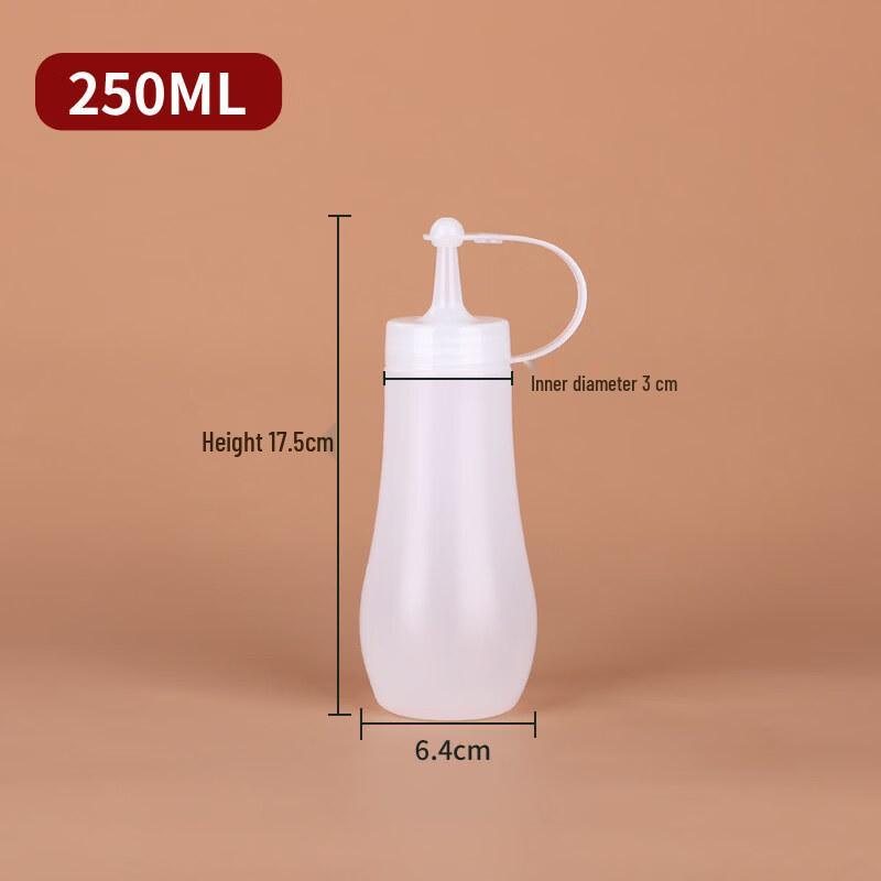 

ZISIZ Plastic Squeeze Sauce Bottle