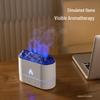 Southeast Asia Smart Aroma Diffuser: Seven-Color Desktop Humidifier with Flame Simulation and Automatic Spray