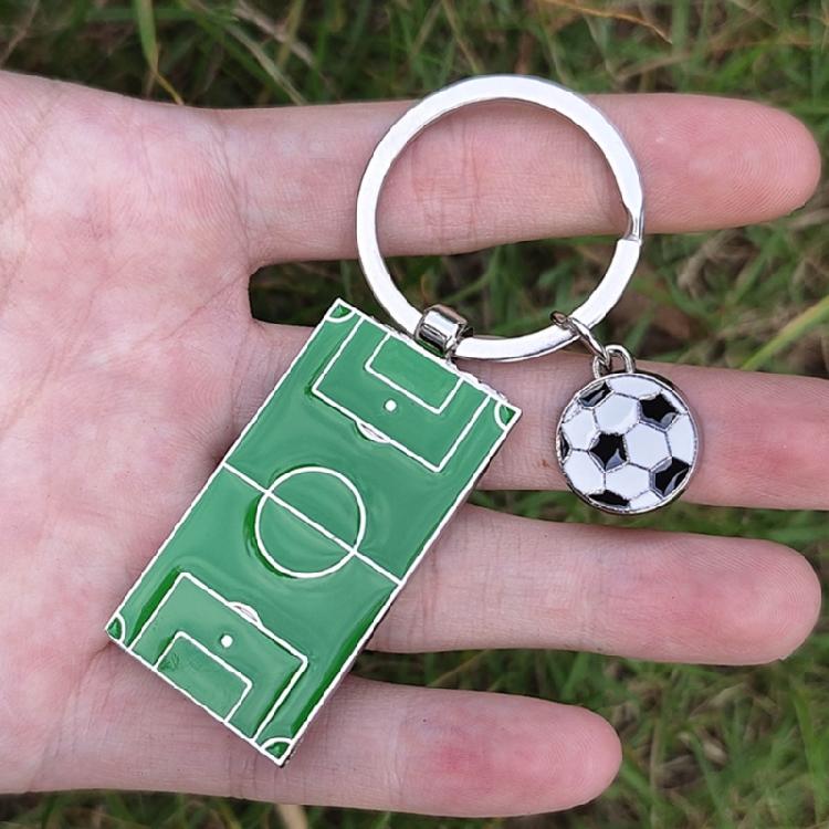 Basketball Soccer Keychain for Sports Souvenir Fan Gift Board Game Metal Toy