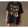 Damon Salvatore Aufdruck Damen T-Shirt Modetrend Top FrühlingSommer Reine Baumwolle Unisex Kurzarm T-Shirt