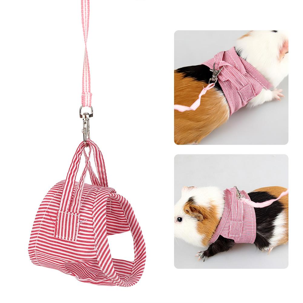 Small Animal Pet Clothes   Guinea   Front Harness Outdoor Pet Vest Harness (S)