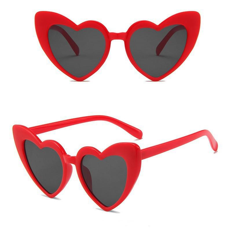 2022 Heart-shaped European & American Style Women's Fashion Slimming Sunglasses