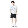 Li Ning Badminton Jerseys Unisex Crew Neck Thin AATV061-1