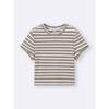 GU by Uniqlo Rib MulTi Border Mini T