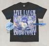 Live Laugh Lobotomy T-Shirt Lustiges Delfin-Meme Tierliebhaber Grafik Unisex-Shirt