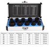 10PCS Bolt Extractor Set Drill Bit Set 3/8" Drive Impact Stripped for Removing Damaged Broken Rounded Off Bolt & Nut Remover Set