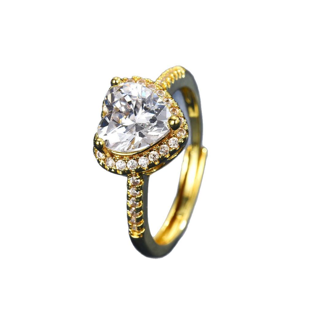 Elegant Heart Ring - Chic, Unique, and Stylish Design for Women