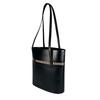 BURBERRY Nova Check Handbag black Women used