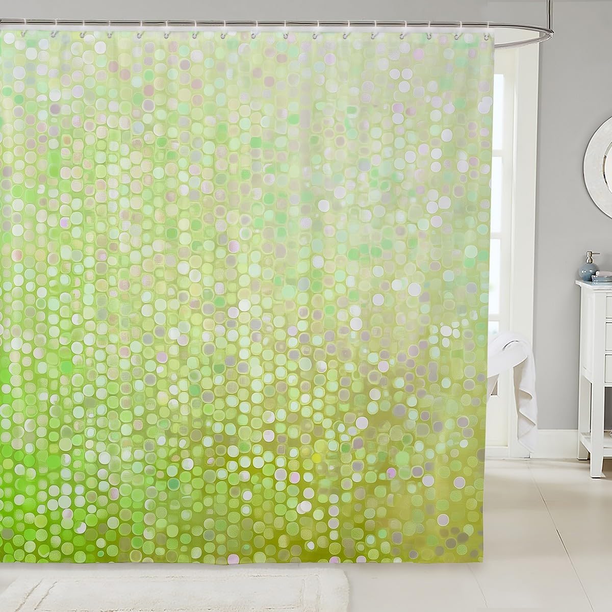 

Japanese Style Bathroom Curtain,Cherry Flower Shower Curtain Kids Girls Women Adults Bathroom Decor,Exotic Rustic Style W60H190(CM)-1 Pcs