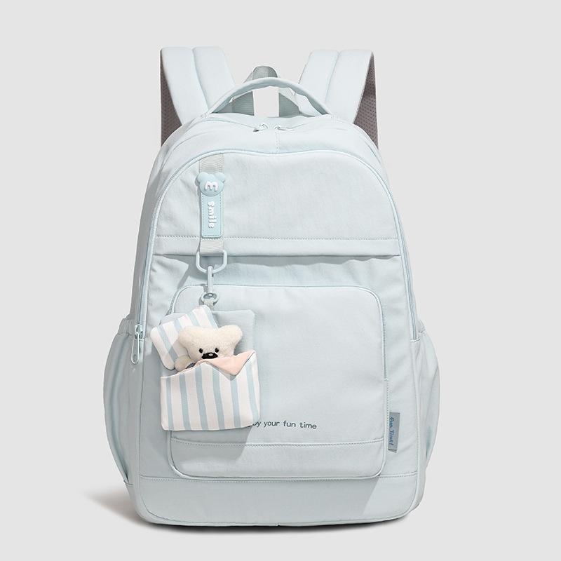 Schoolbag Middle and high school student schoolbag New travel bag Sports backpack Men's and women's lightweight bag Commuter large-capacity backpack