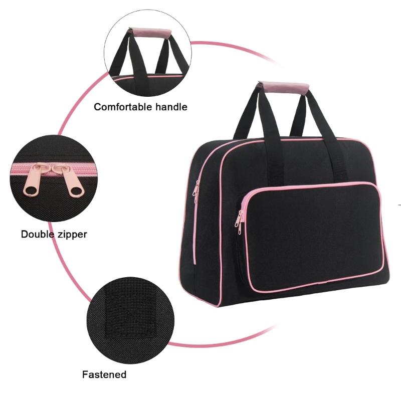 Strong Sewing Tool Organizers Box with Waterproof Oxford Fabric Compact Storage Solution for Home Tailoring Supplies