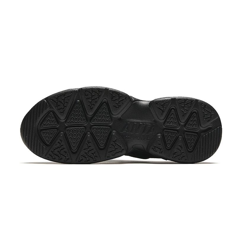 Anta Life Collection Abrasion Resistant Low top Casual Shoes Women's Black 922348822-4