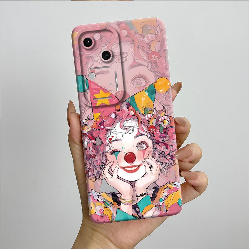 For Vivo V30 V2318 Casing Liquid Soft Silicone Aesthetic Luxury Cover Full Protective Shell For Vivo V 30 V30 Pro 5G Phone Case