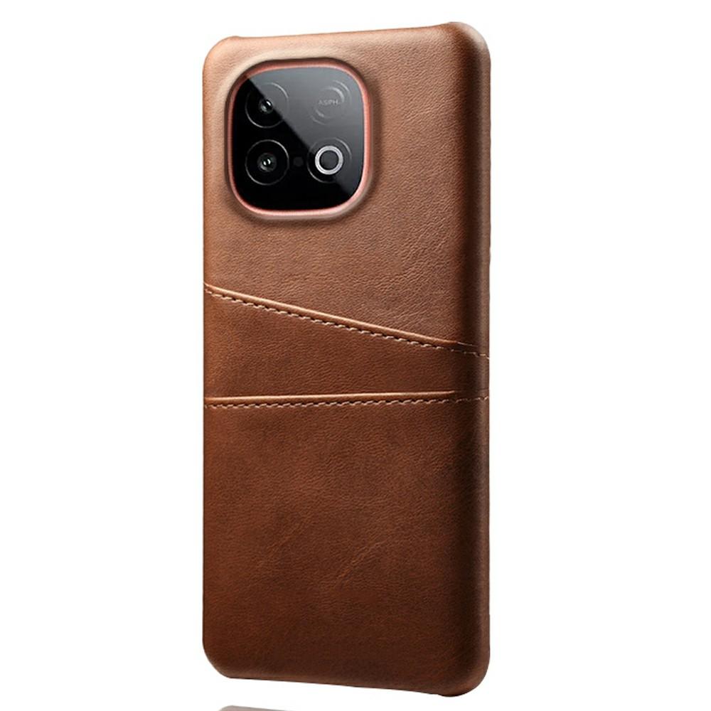 For Vivo iQOO Neo10 5G Case Dual Card Slots PU Leather+Hard PC Phone Cover