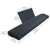 Black Dust Cover for 88-Key Electric Piano, 61-Key Electronic Keyboard, and Children's Keyboard