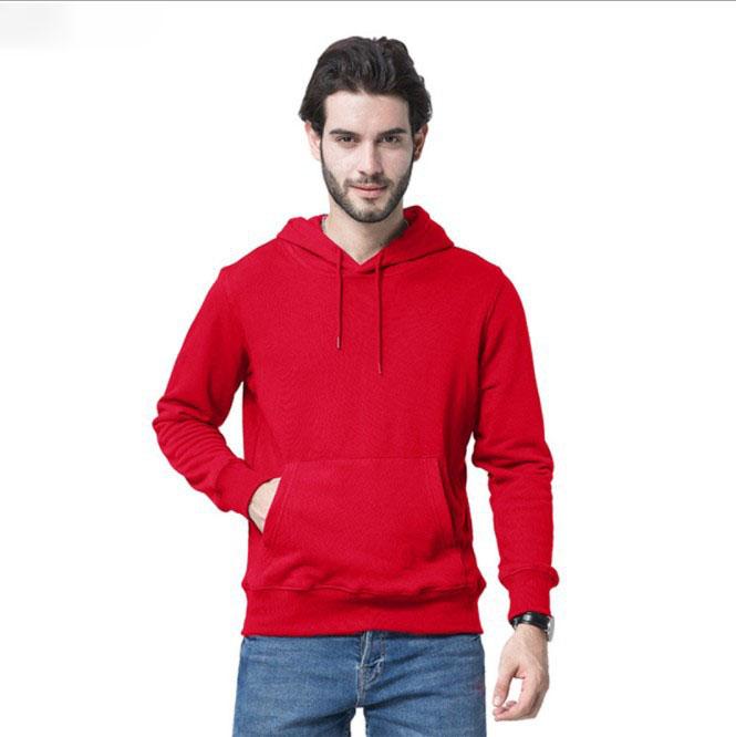 Solid Color Men Hoodies Mens Sweatshirt Fashion Streetwear Casual Men's Loose Breathable Pullovers