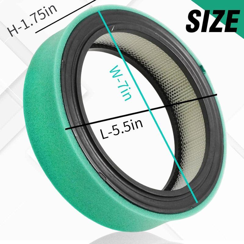 47 083 01 Air Filter Kit for Kohler Ch11-ch16 Ch410-ch450 M18-m20 18-20 Hp Engines, M83646 Air Filter for Kohler 47 03 04