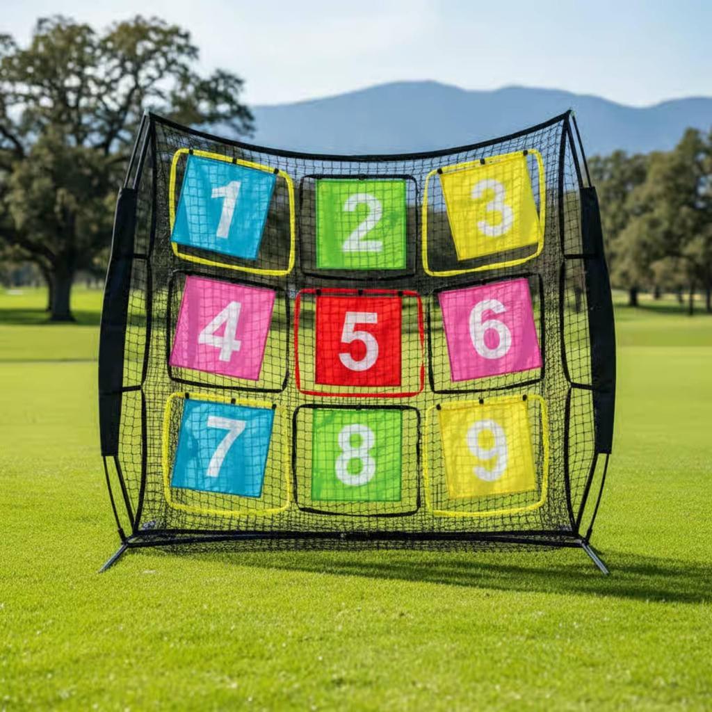 9 Hole Target Net Outdoor Use Sports Gear Long-Lasting