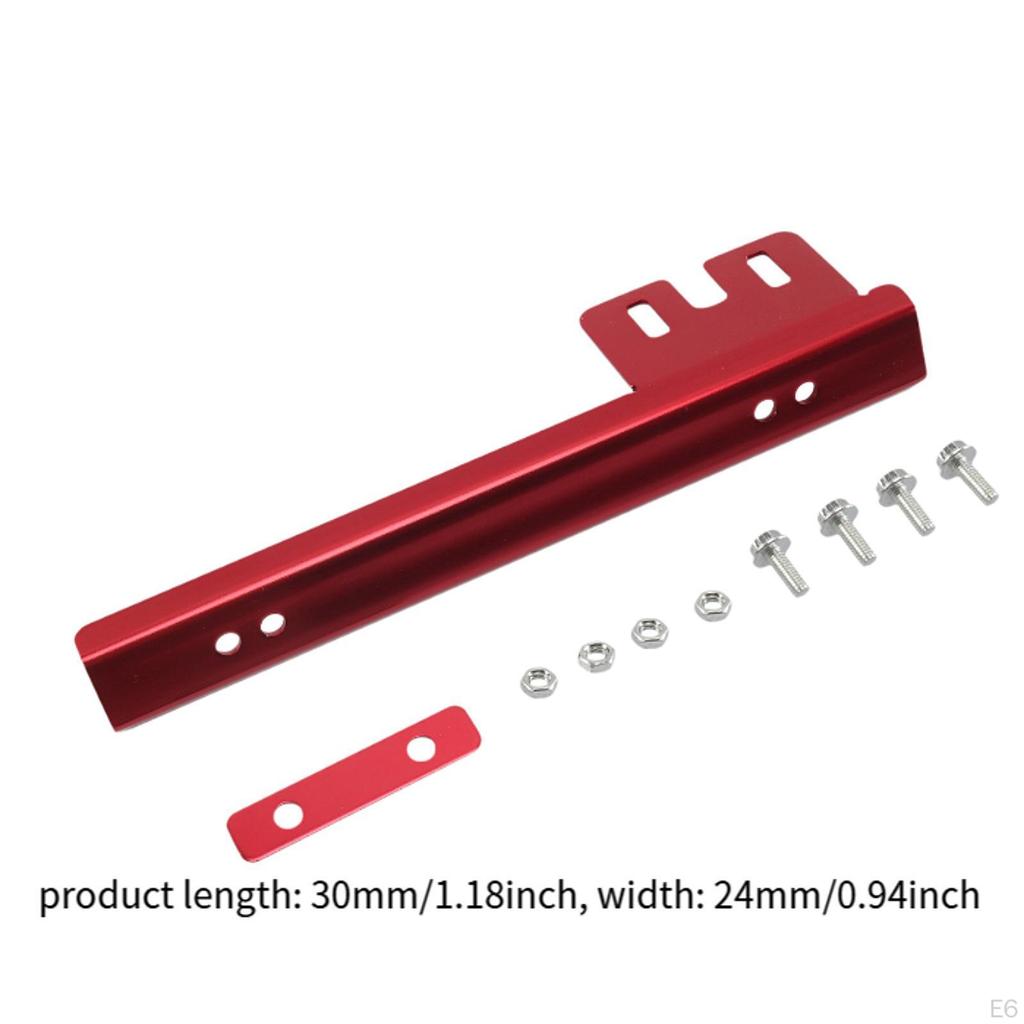 Front Plate Bracket, Holder Bar,Universal Fit Exterior Accessories, Bracket Mounting Kit