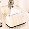 1pcs Minimally Irregular Shell Shaped Built-in Spring Tissue Box Home Living Room Coffee Table Decoration Car Interior Decorat Tissue Storage Boxes