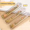 Multi-Function Drawing Tools Student Stationery Measuring Tools Cartoon Capybara Measuring Ruler Folding Ruler Drawing Ruler