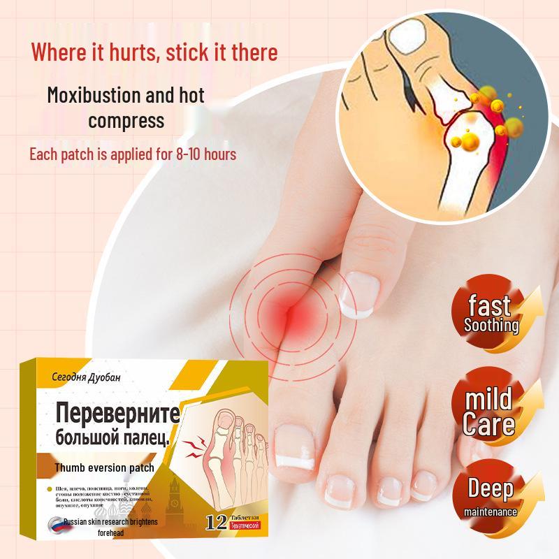 Russia Bunion Patch: Toe & Bone Joint Deformity Relief