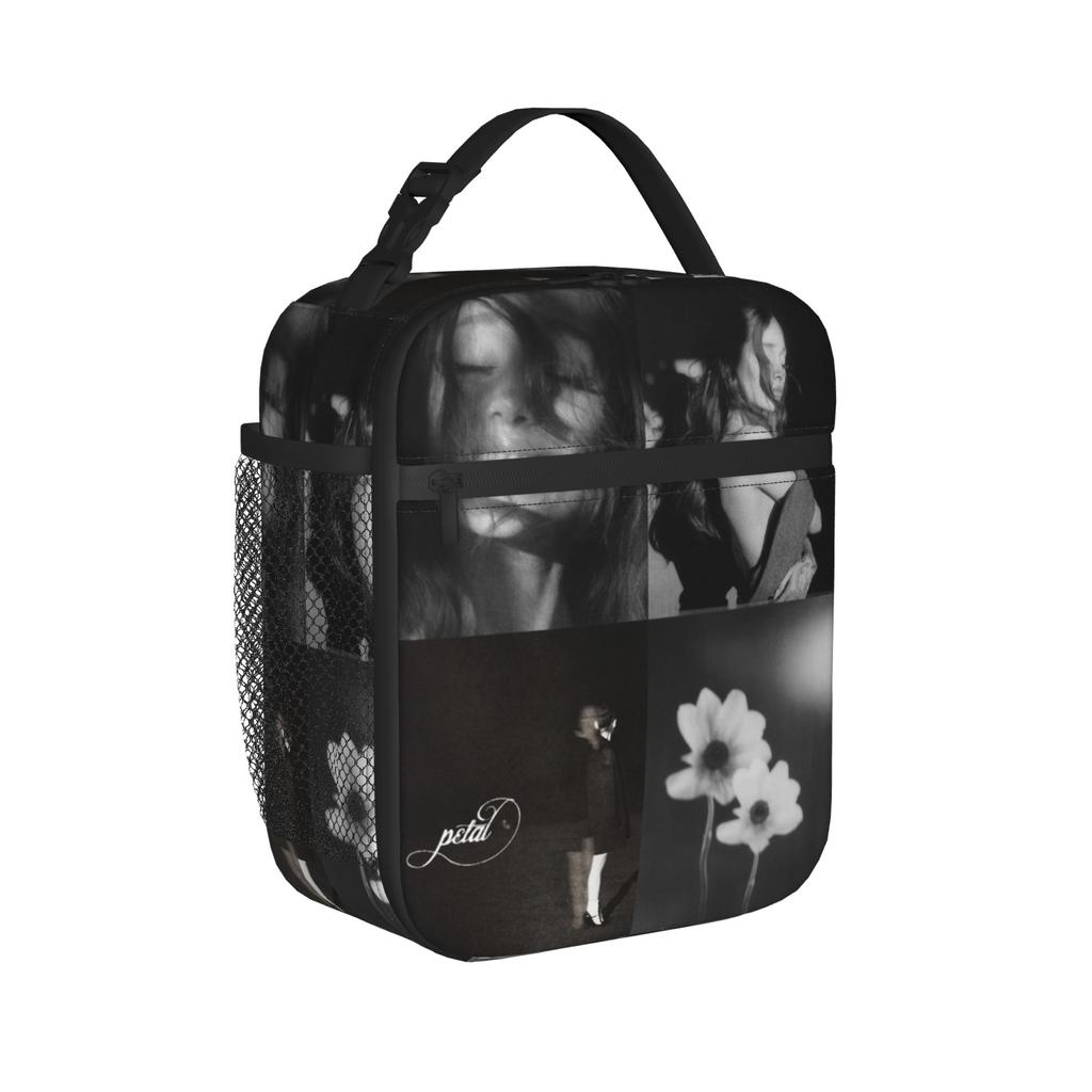PETAL Arianas Grandes Thermal Insulated Lunch Bag for Work Portable Bento Box Cooler Thermal Lunch Boxes