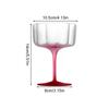 1 tasse à cocktail, gobelet à bonbons, verre à pudding, verre à glace, verre à dessert à pied, pétale en dentelle