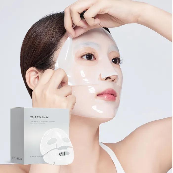 [12 Sheets] [Vitamin 4000 Shots] Mela TXA Whitening Gel Mask