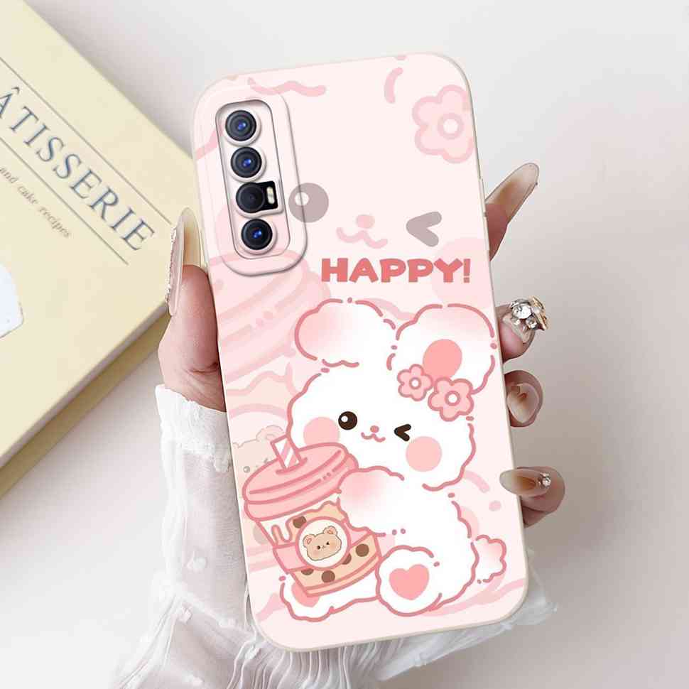 New Design Case For Oppo Reno3 Pro 5G CPH2009 Protective Silicone Soft TPU For Oppo Reno 3 Reno3 Pro 5G Phone Cover Shell Case
