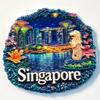 Singapore Fridge Magnets Gardens By the Bay Travel Souvenirs Merlion Sand Hotel Fridge Stickers Home Decor Birthday Gifts
