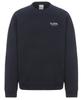 KULTE Embroidered Logo Marseille Fleece-Lined Sweatshirt Navy
