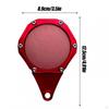 Motorcycle Tax Disc Holder Hanger Aluminum Alloy Component Waterproof Seal Permit Plate Card Frame