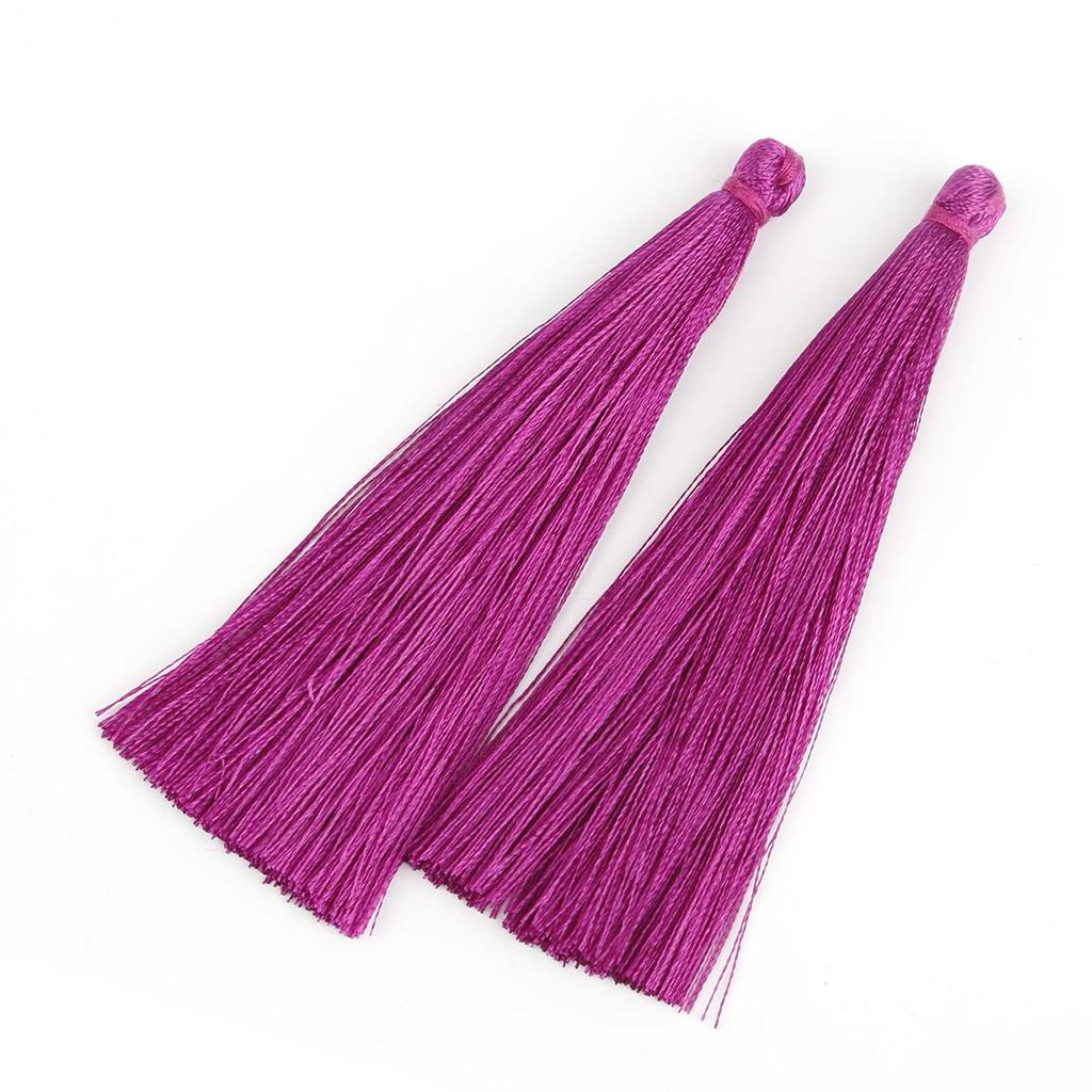 2-10Pcs Cotton Thread Fabric Tassel DIY Pendant Jewelry Bracelet Key Making Fringe Trim Craft Tassels Sewing Accessories