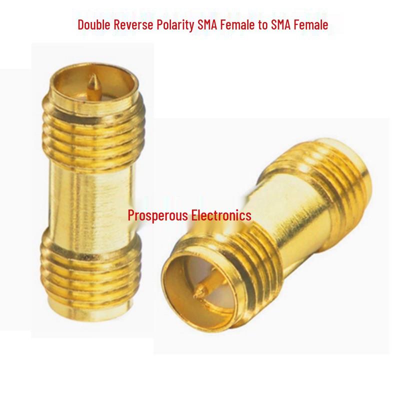 

Dual RP-SMA to SMA Female Adapter with Male Outer Thread/Inner Pin