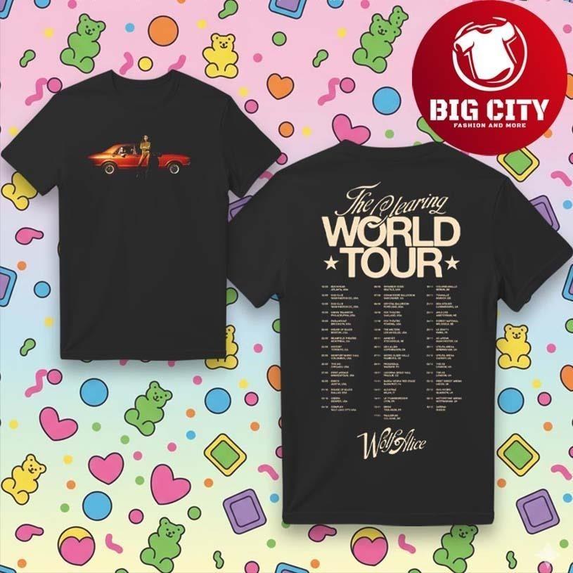 2 Sides Wolf Alice The Clearing 2025 Tour Two Sided Shirt T227 Unisex T-Shirt M
