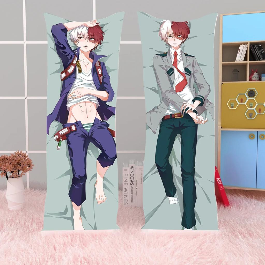 Anime My Hero Academia Bakugou Katsuki Dakimakura Obliečka na vankúš Vankúšová obliečka na vankúš na objímanie tela Herná Otaku obliečka na vankúš