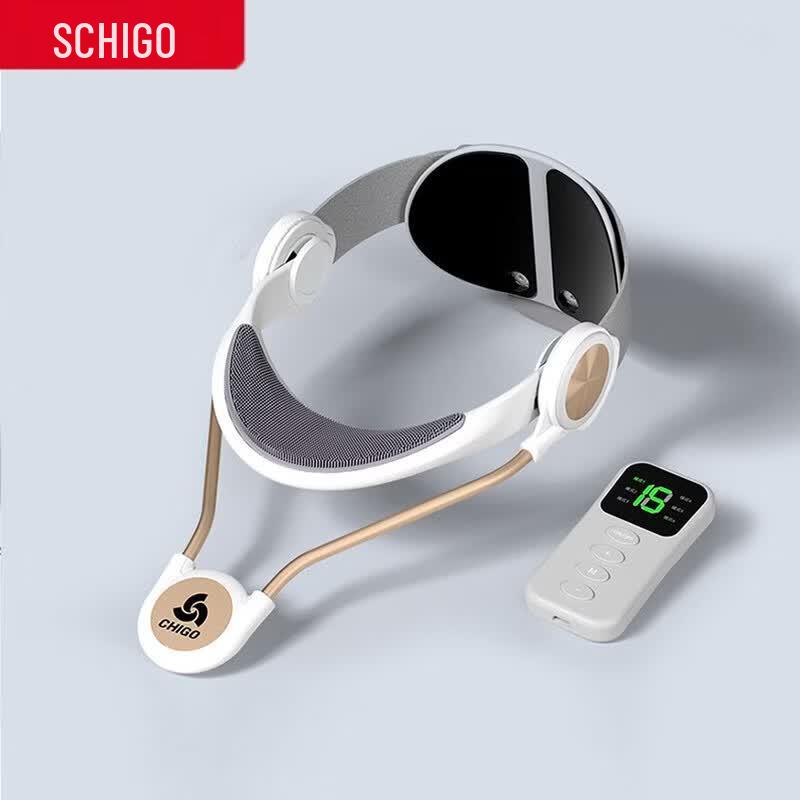 CHIGO Cervical Pulse Massager with Neck Support CN plug (adapter included)