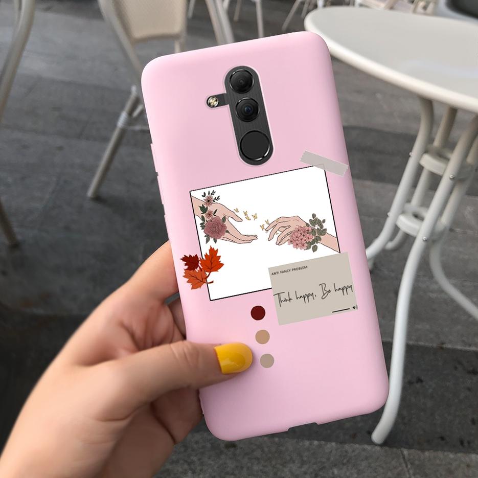 For Huawei Mate 20 Lite Case SNE-AL00 SNE-LX1 Cute Art Painted Cover Shockproof Phone Cases For Huawei Mate 20 Lite Coque Bumper