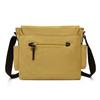 Men's Retro Canvas Messenger Bag – Casual Crossbody Sling with Adjustable Strap for Outdoor & Travel Use