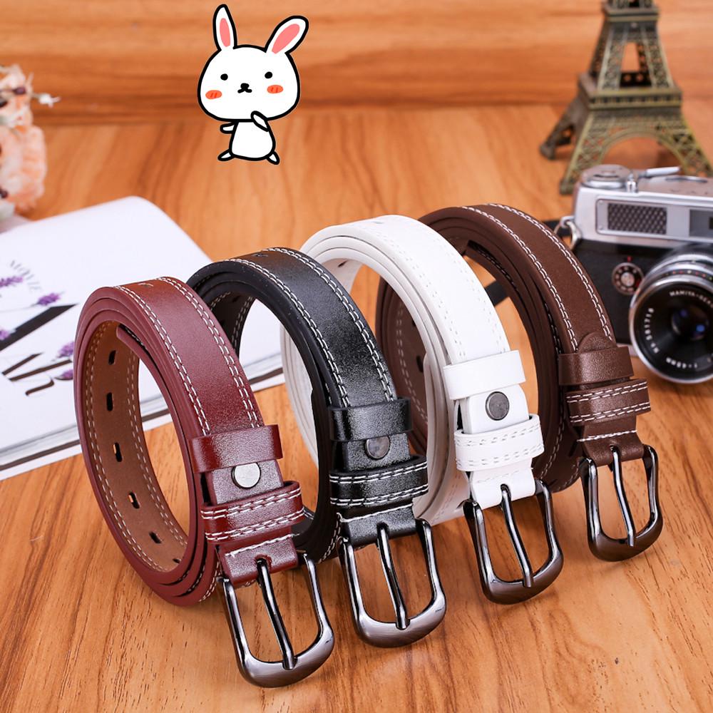 Brown Hot Women Genuine Leather Belt Hollow Pin Buckle Wide Belt Casual Trousers Belt Beautiful Belts Designer Fashion Girls Great Novelty