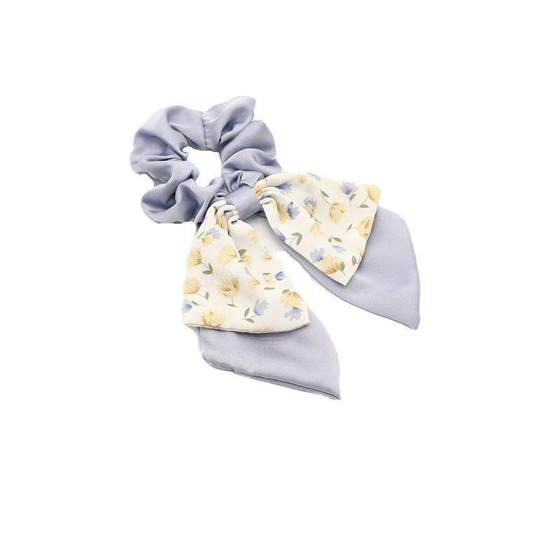 Small fresh commoner bow headband hair band women's 2025 pastoral streamer simple hair tie headband headdress