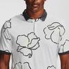 Under Armour Golf Casual Floral Polo Shirt Men Tops White 1358781-112