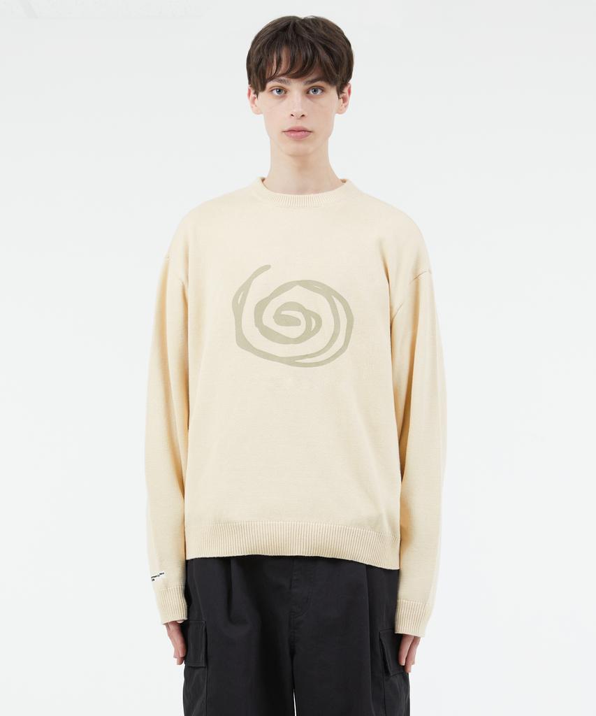 LMC Spiral Knit Sweater Ivory
