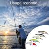 5Pcs Minnow Fishing Lures Wobbler Glow Hard Baits 7g/14g Crankbaits Walleye Swimbait for Freshwater Saltwater Fishing